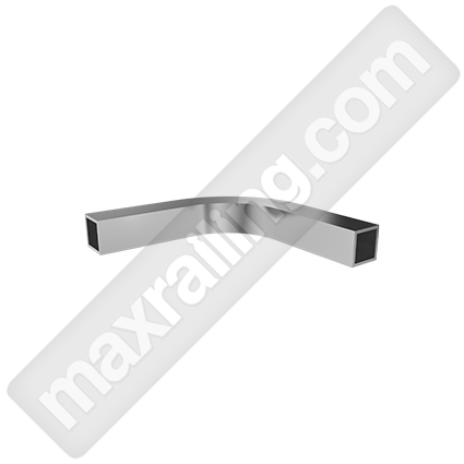 Ъгъл 135° за квадратен профил 14х14мм. Елоксиран алуминий.